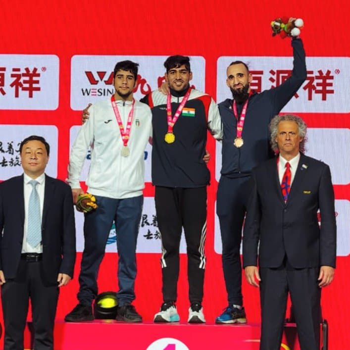 जयपुर के लाल ने किया कमाल, चीन मे जीता स्वर्ण पदक